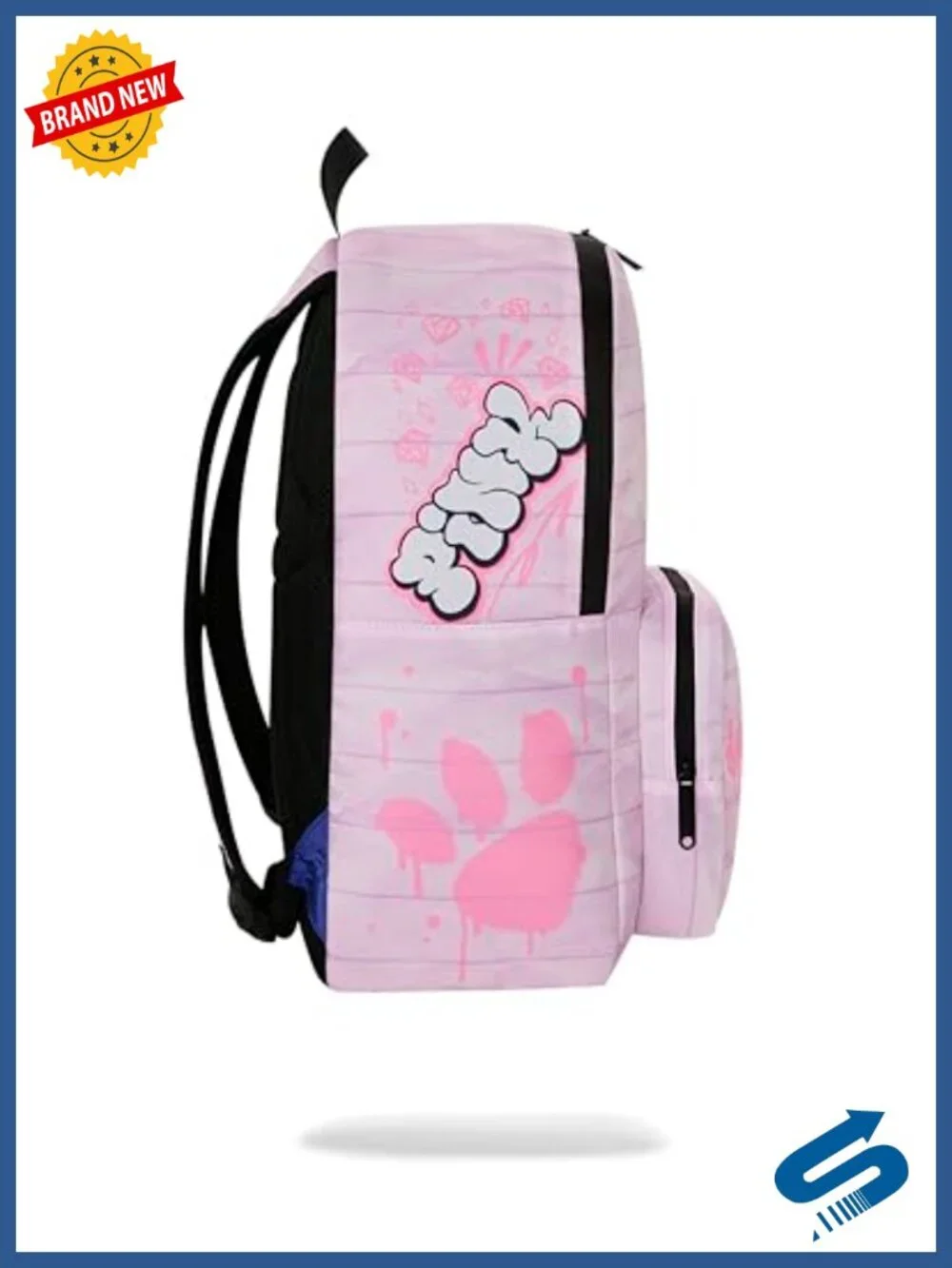 Large Laptop Backpack Water Resistant Polyester Ergonomic Travel Work Gym